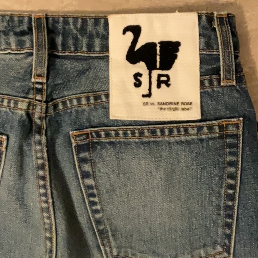 NEW Sandrine Rose x Free People size 26 Straight Fit High Rise Jeans - Picture 9 of 10